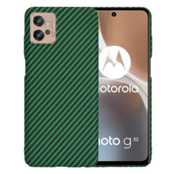 Husa Motorola Moto G32 Techsuit Carbonite FiberShell, verde