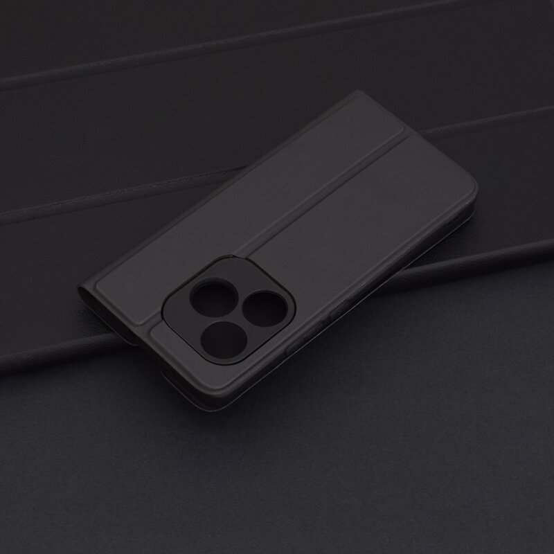 Husa Realme GT 6 Techsuit Magskin Book, negru