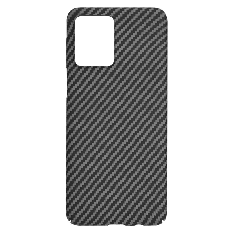 Husa Motorola Moto G54 Techsuit Carbonite FiberShell, negru