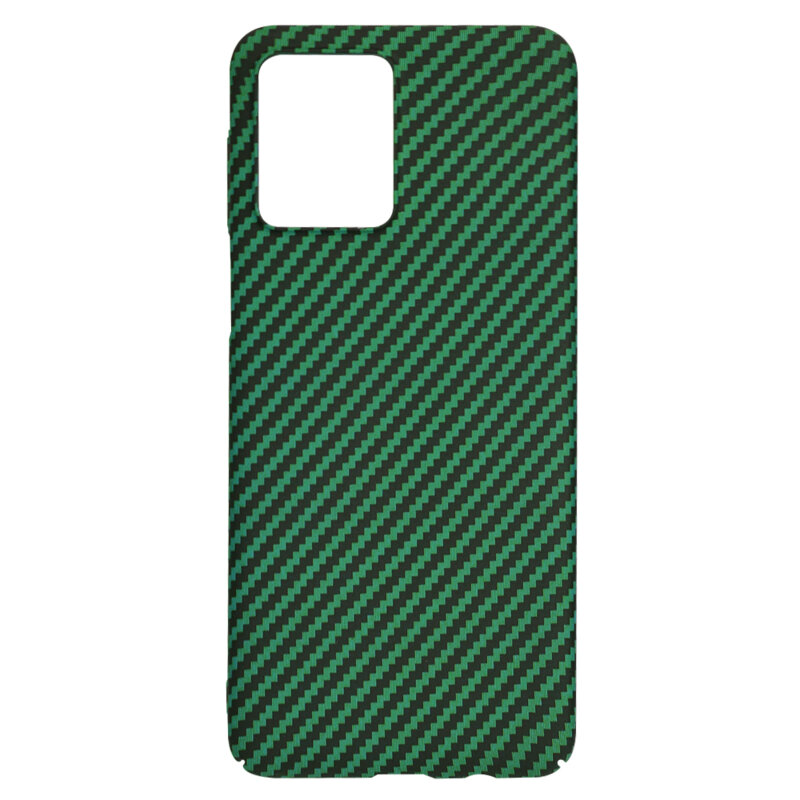 Husa Motorola Moto G54 Techsuit Carbonite FiberShell, verde