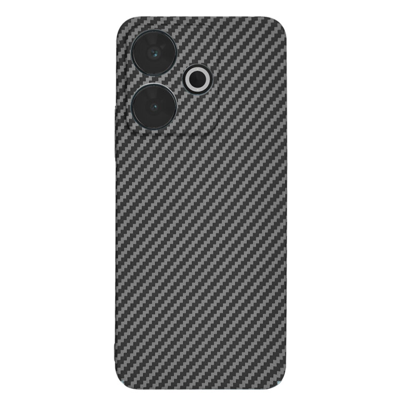 Husa Xiaomi Redmi 13 Techsuit Carbonite FiberShell, negru