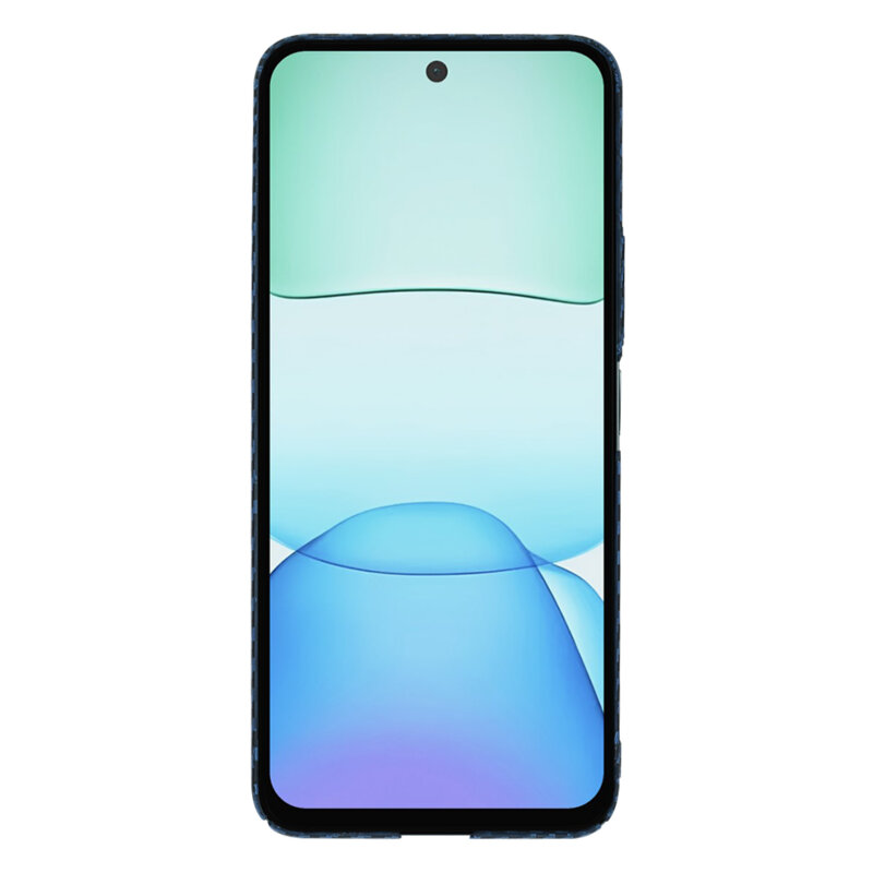 Husa Xiaomi Redmi 13 Techsuit Carbonite FiberShell, cyan