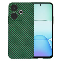 Husa Xiaomi Redmi 13 Techsuit Carbonite FiberShell, verde
