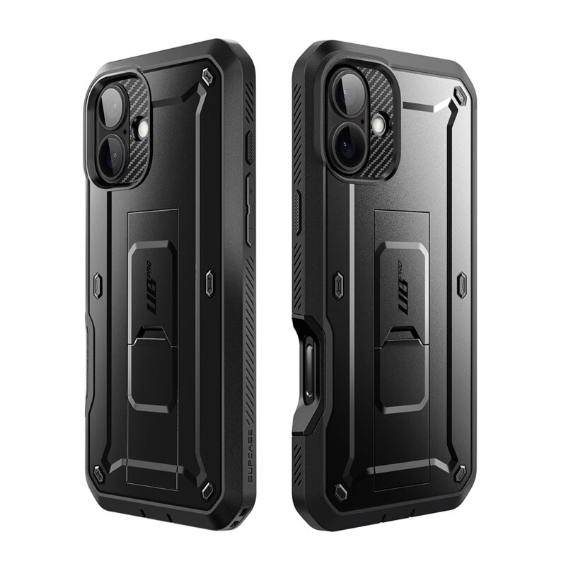 Husa iPhone 16 Plus Supcase Unicorn Beetle Pro, negru