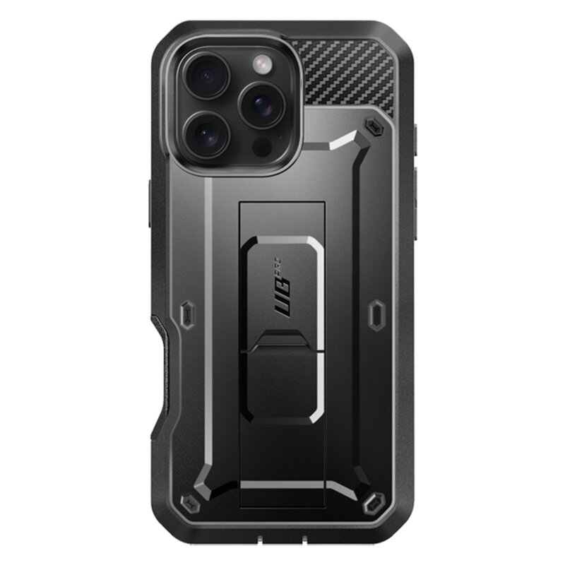 Husa iPhone 16 Pro Supcase Unicorn Beetle Pro, negru