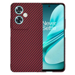 Husa OnePlus Nord N30 SE Techsuit Carbonite FiberShell, rosu