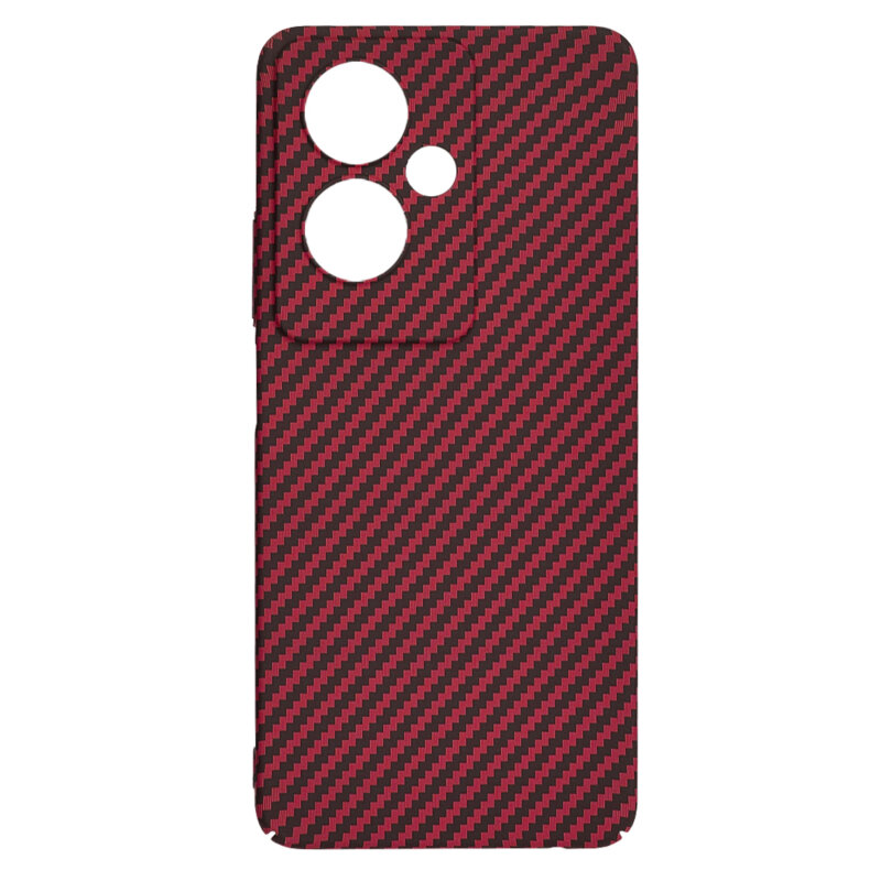 Husa OnePlus Nord N30 SE Techsuit Carbonite FiberShell, rosu