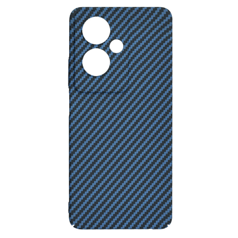 Husa OnePlus Nord N30 SE Techsuit Carbonite FiberShell, cyan