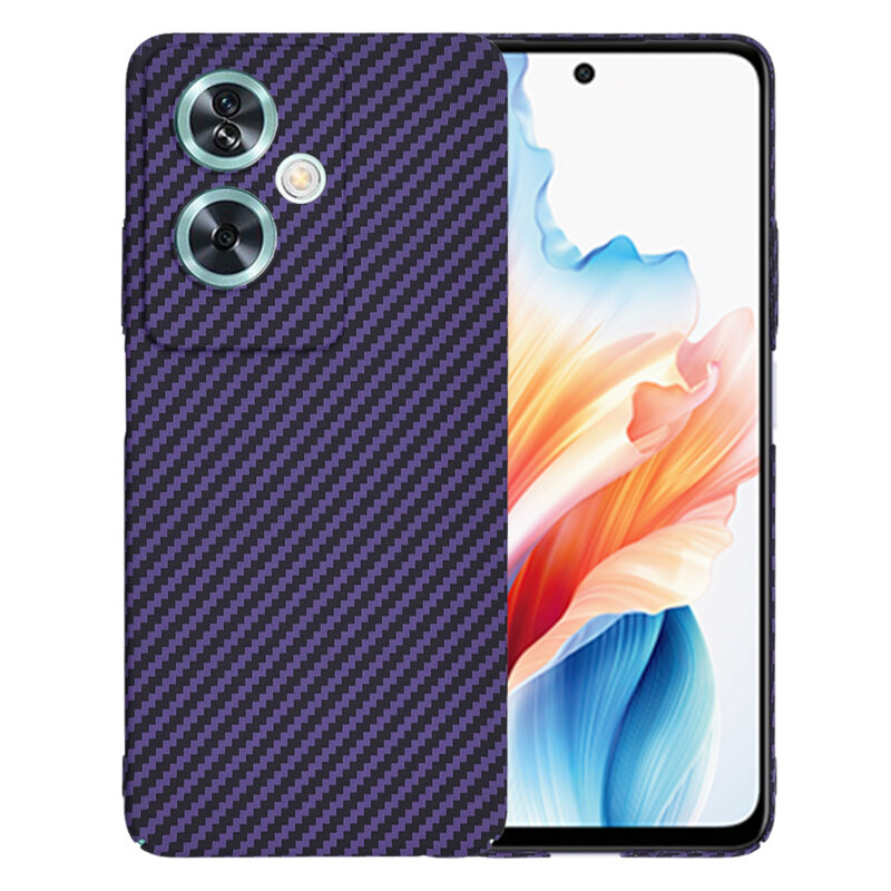 Husa Oppo A79 5G Techsuit Carbonite FiberShell, mov