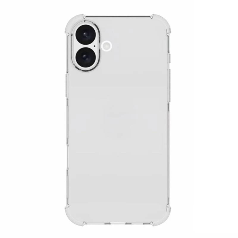 Husa iPhone 16 Techsuit Shockproof Clear Silicone, transparenta