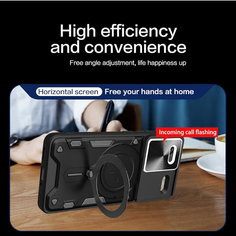 Husa Xiaomi Redmi Note 13 Pro+ 5G Techsuit CamGuard Pro, negru