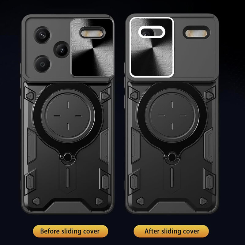Husa Xiaomi Redmi Note 13 Pro+ 5G Techsuit CamGuard Pro, negru