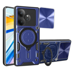 Husa Realme GT 6 Techsuit CamGuard Pro, albastru