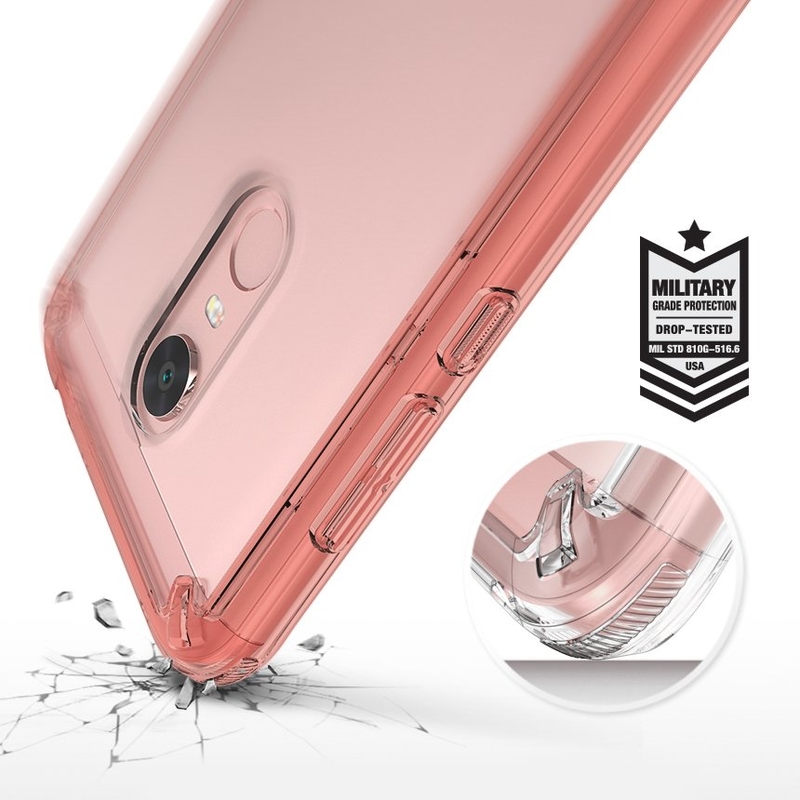 Husa Xiaomi Redmi 5 Plus Ringke Fusion - Rose Gold