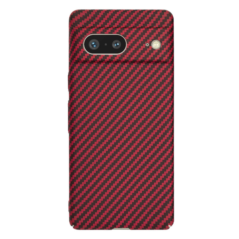 Husa Google Pixel 7 Techsuit Carbonite FiberShell, rosu
