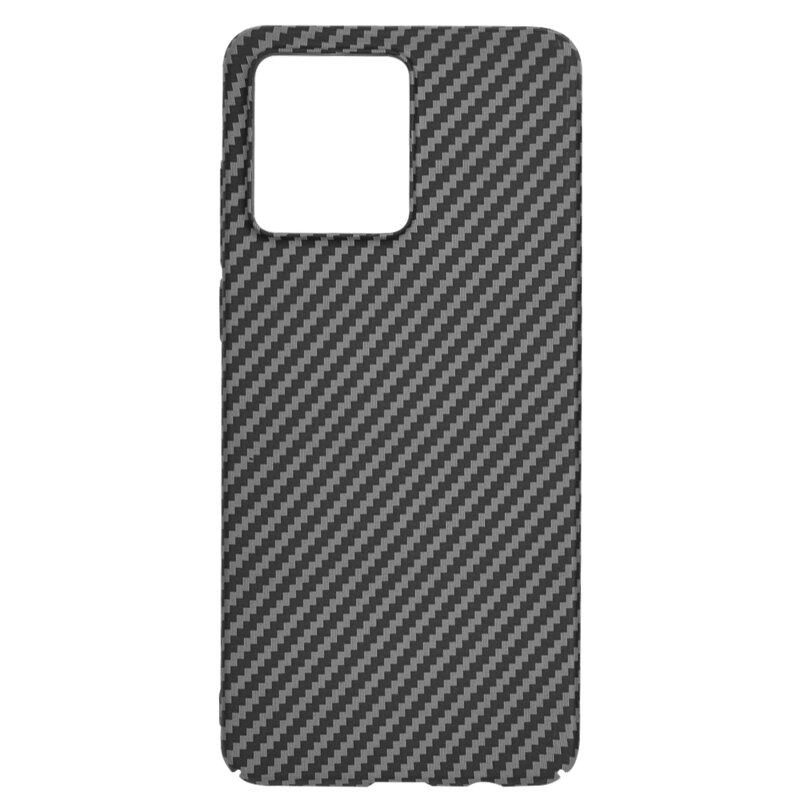 Husa Motorola Moto G84 Techsuit Carbonite FiberShell, negru