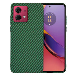 Husa Motorola Moto G84 Techsuit Carbonite FiberShell, verde