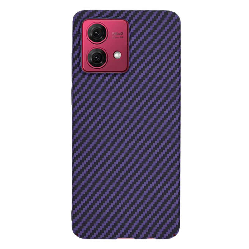Husa Motorola Moto G84 Techsuit Carbonite FiberShell, mov
