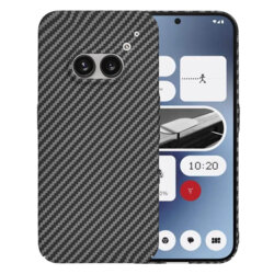 Husa Nothing Phone (2a) Techsuit Carbonite FiberShell, negru