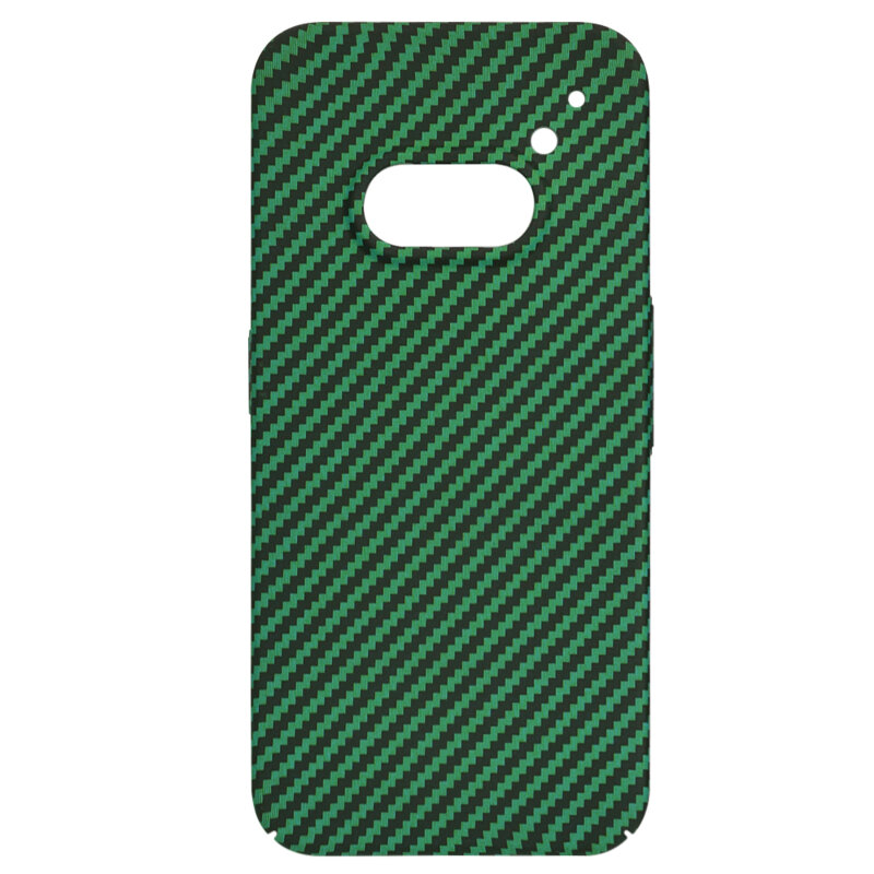 Husa Nothing Phone (2a) Plus Techsuit Carbonite FiberShell, verde