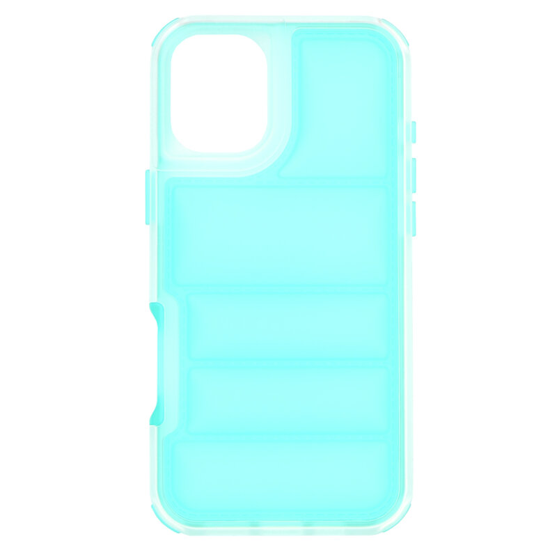 Husa iPhone 16 Plus Techsuit Wave Shield, turcoaz