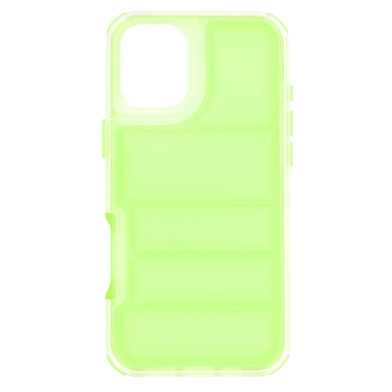 Husa iPhone 16 Plus Techsuit Wave Shield, verde