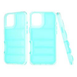 Husa iPhone 16 Techsuit Wave Shield, turcoaz