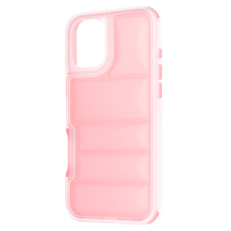 Husa iPhone 16 Techsuit Wave Shield, roz