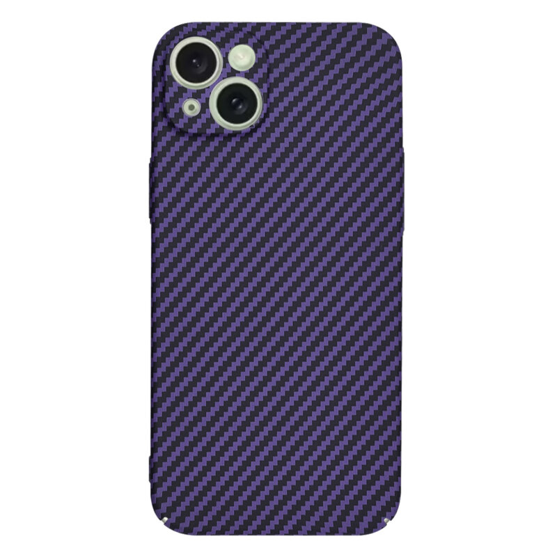 Husa iPhone 15 Plus Techsuit Carbonite FiberShell, mov