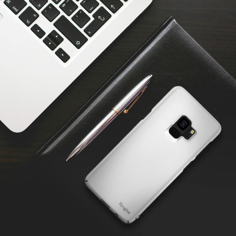 Husa Samsung Galaxy S9 Ringke Slim - Frost White