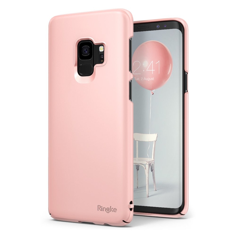 Husa Samsung Galaxy S9 Ringke Slim - Peach Pink