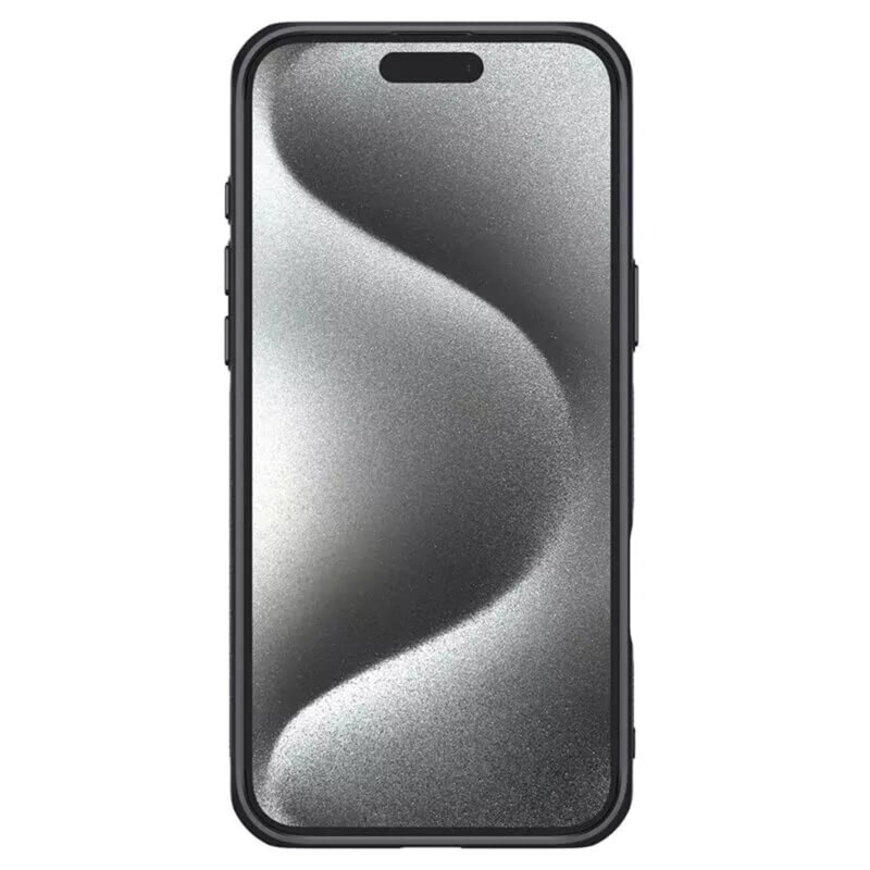 Husa iPhone 16 Pro Nillkin Iceblade Prop Magnetic, fara decupaj camera, negru
