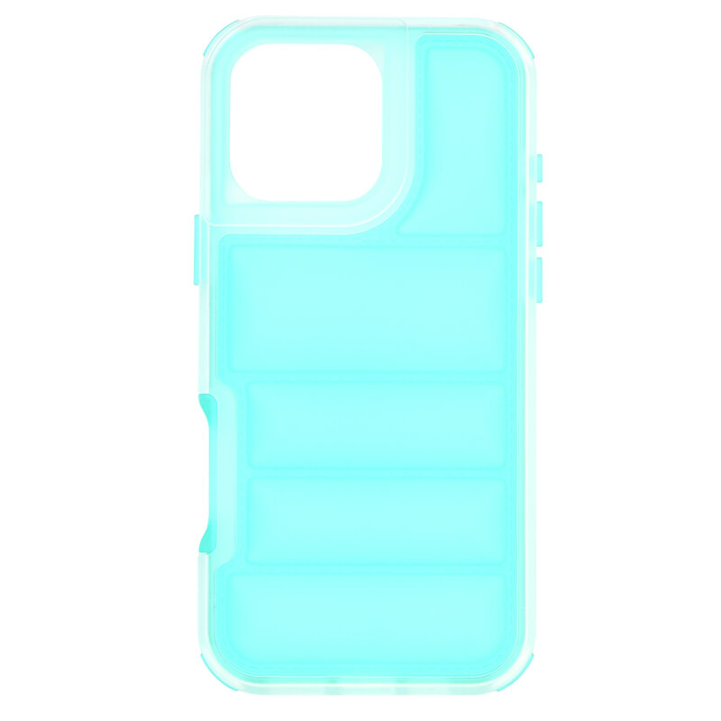 Husa iPhone 16 Pro Max Techsuit Wave Shield, turcoaz