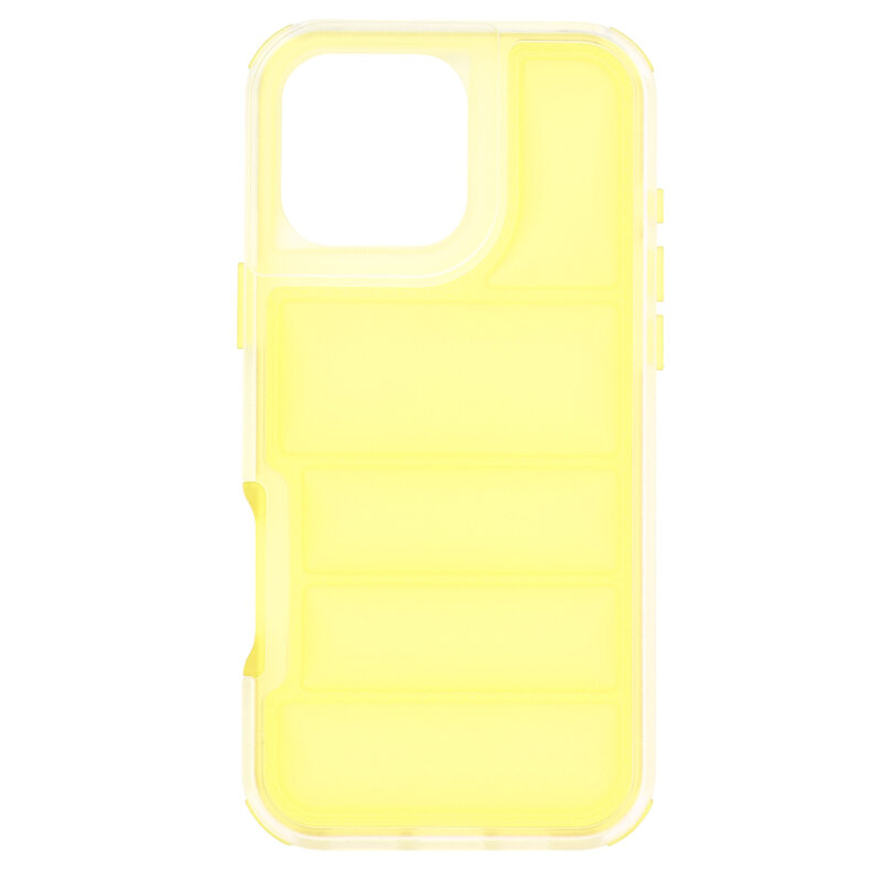 Husa iPhone 16 Pro Max Techsuit Wave Shield, galben