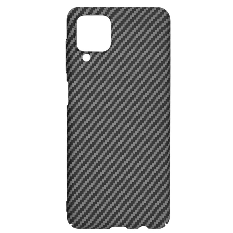 Husa Samsung Galaxy A12 Techsuit Carbonite FiberShell, negru
