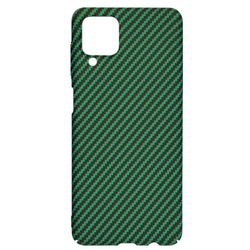 Husa Samsung Galaxy A12 Techsuit Carbonite FiberShell, verde