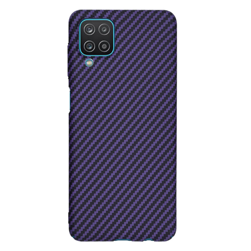 Husa Samsung Galaxy A12 Techsuit Carbonite FiberShell, mov