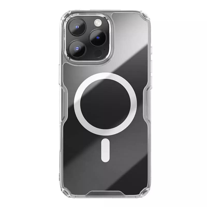 Husa iPhone 16 Pro Max Nillkin Nature Pro MagSafe, transparenta