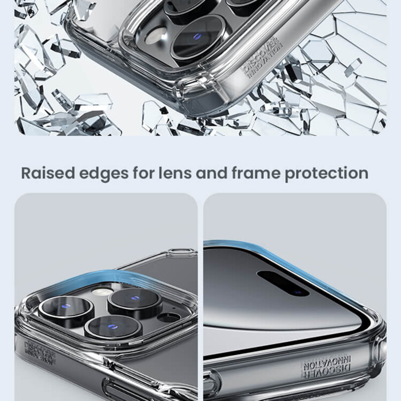Husa iPhone 16 Pro Max Nillkin Nature Pro MagSafe, albastru
