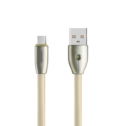 Cablu de date Micro-USB Remax Knight RC-043m - Auriu