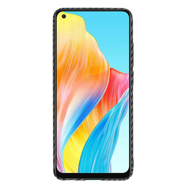 Husa Oppo A78 4G Techsuit Carbonite FiberShell, negru