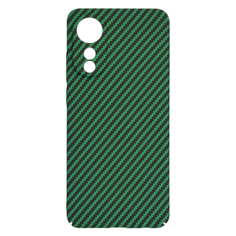 Husa Oppo A78 4G Techsuit Carbonite FiberShell, verde