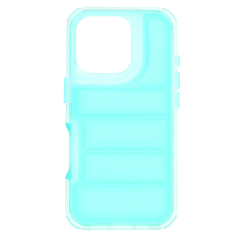 Husa iPhone 16 Pro Techsuit Wave Shield, turcoaz