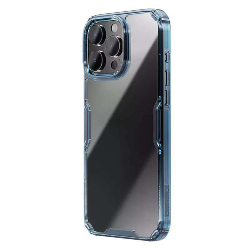 Husa iPhone 16 Pro Max Nillkin Nature Pro, albastru