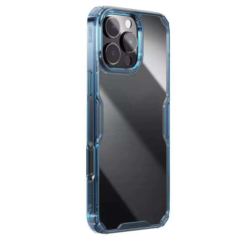 Husa iPhone 16 Pro Max Nillkin Nature Pro, albastru