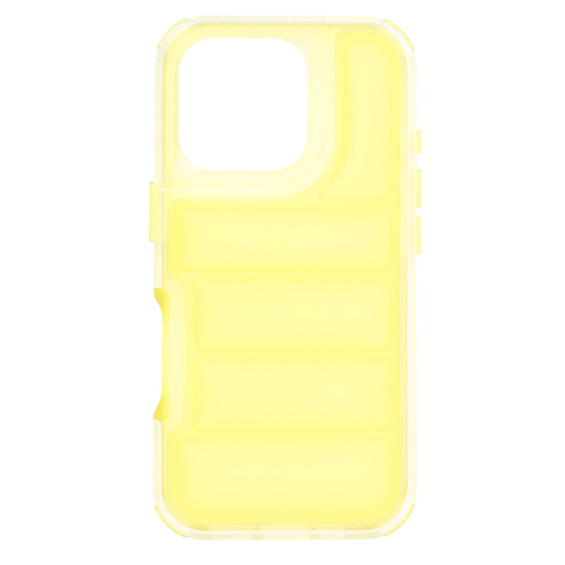 Husa iPhone 16 Pro Techsuit Wave Shield, galben