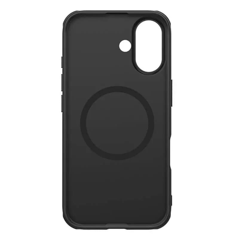 Husa iPhone 16 Plus Nillkin Super Frosted Shield Pro Magnetic, negru