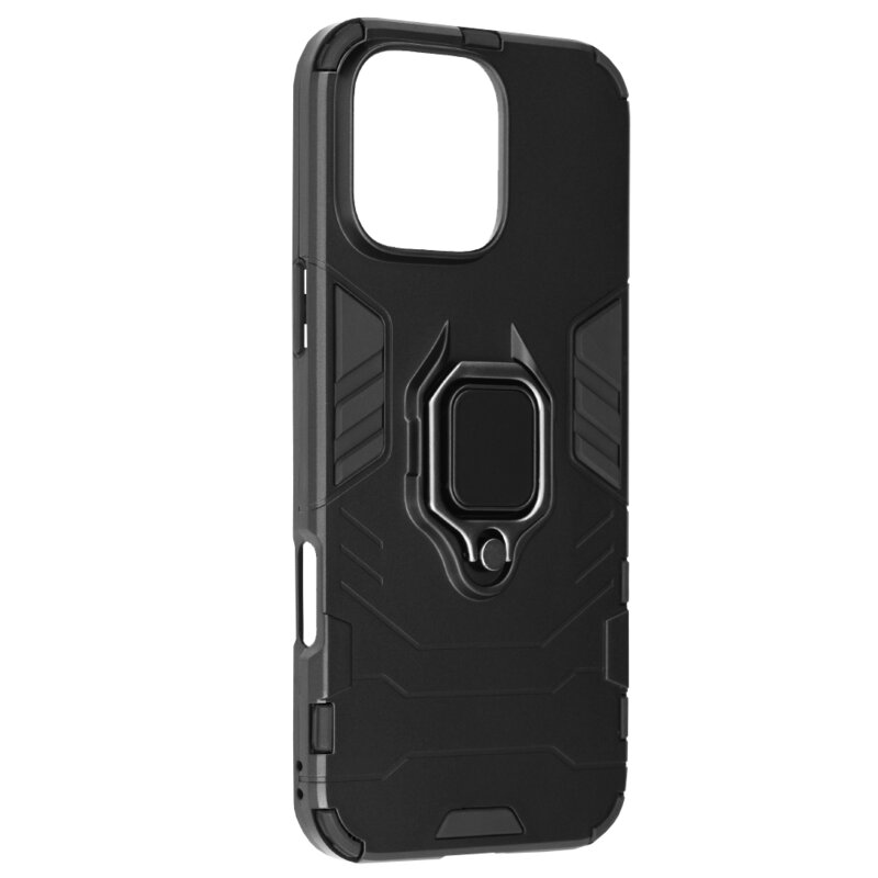 Husa iPhone 16 Pro Max Techsuit Silicone Shield, negru