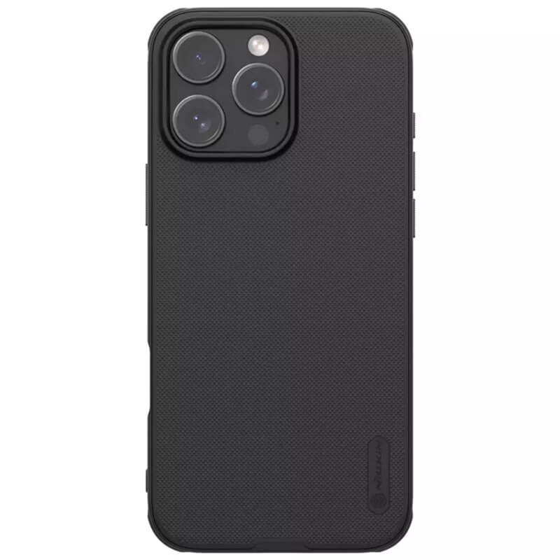 Husa iPhone 16 Pro Max Nillkin Super Frosted Shield Pro, negru