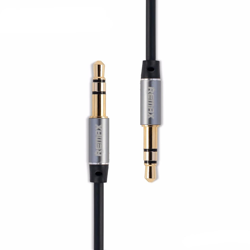 Cablu Auxiliar Remax RL-L200 Jack 3.5mm - Jack 3.5mm- Negru